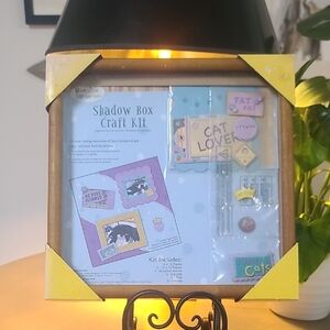 Shadow Box Craft Kit - Cat Lover Theme